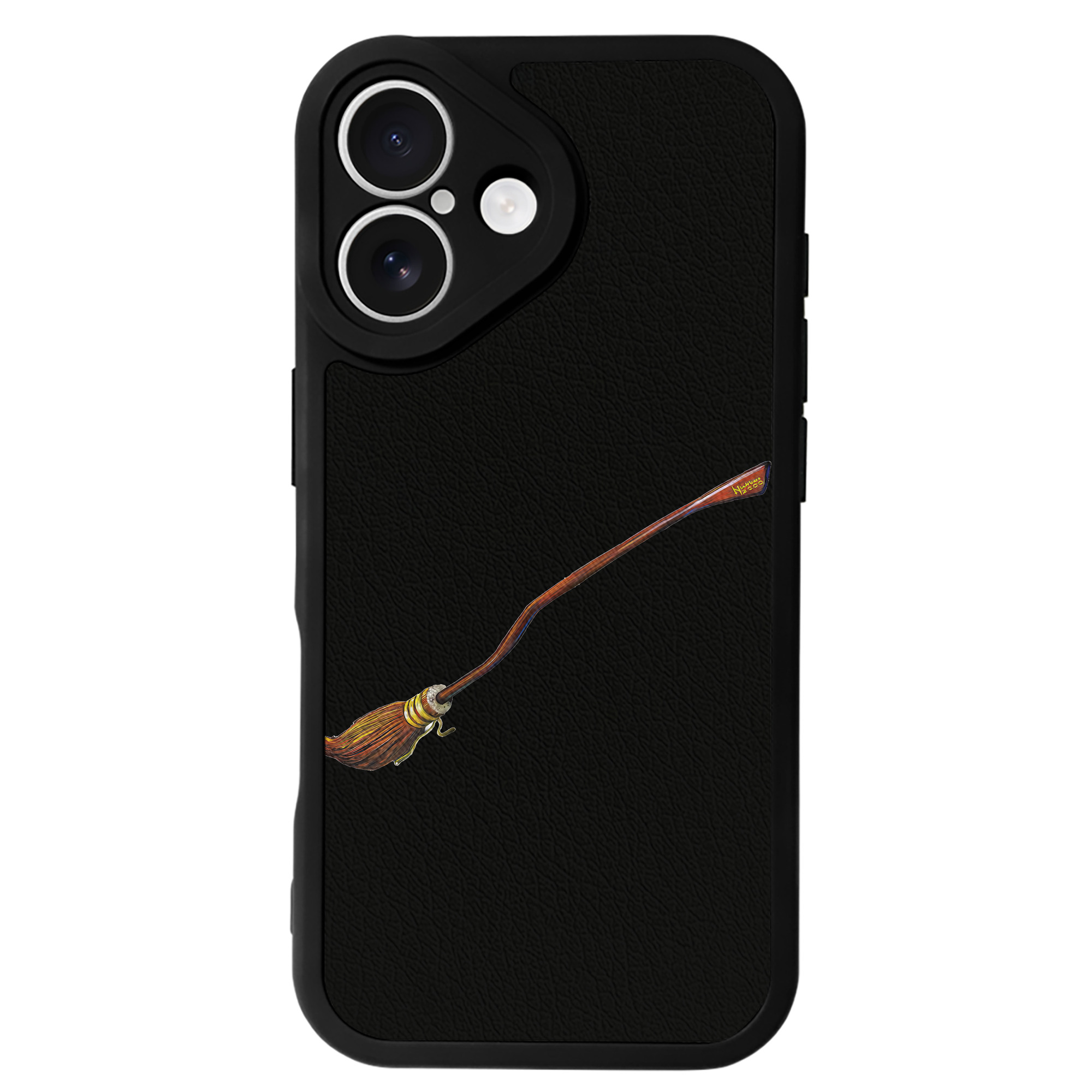（画像用） Harry Potter ハリー・ポッターシリーズ 【iPhone 16シリーズ対応】シリコンスマホケース（レザー調） 材質：シリコン